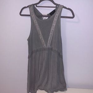 POL Gray Tank Top